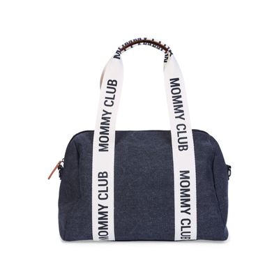 Mommy Club  Sac &agrave; Langer - Signature - Canvas  - Noir