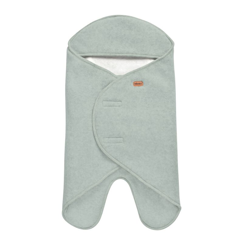 Babynomade® double fleece sage green