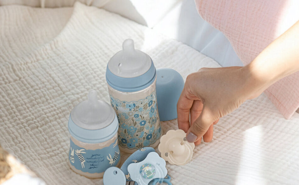 Welcome Baby Set - Bunny Blue