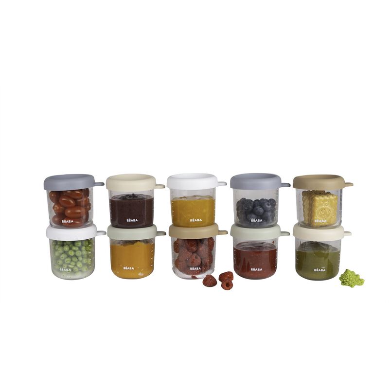 Coffret 10 portions verre 250 ml - Natural color mix