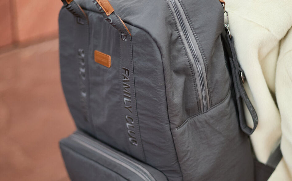 Nursery backpack Family Club Signature Urban anthracite