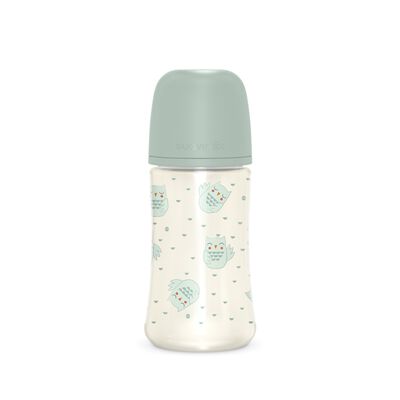 Polyamide zuigfles met SX Pro speen 270 ml M Bonhomia Green