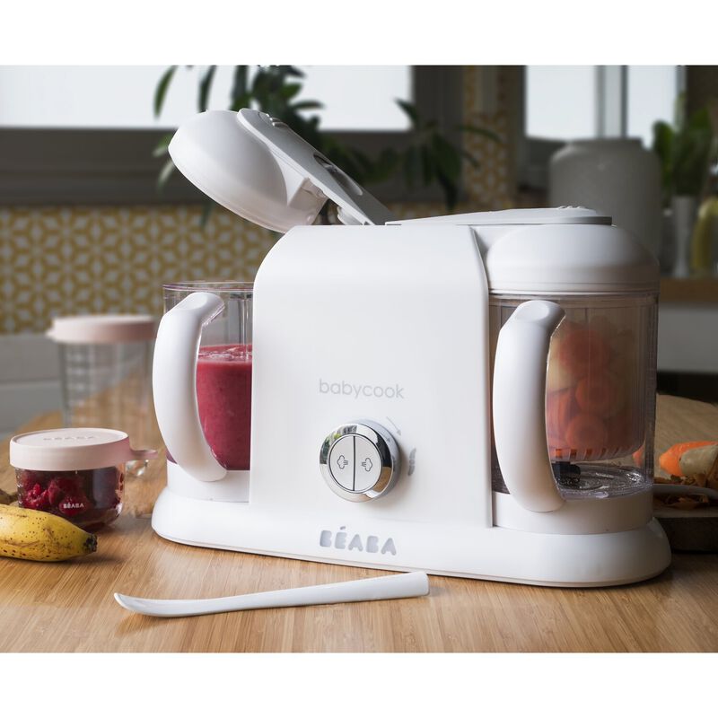 El robot cocina beb&eacute; Babycook Duo&reg; white-silver
