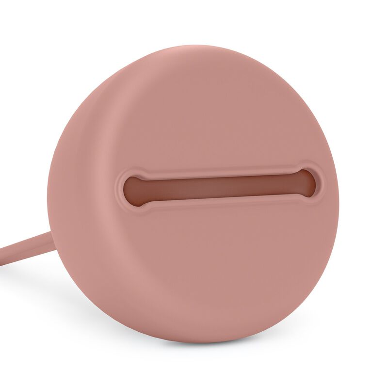 Porte-sucettes silicone Colour Essence Pink