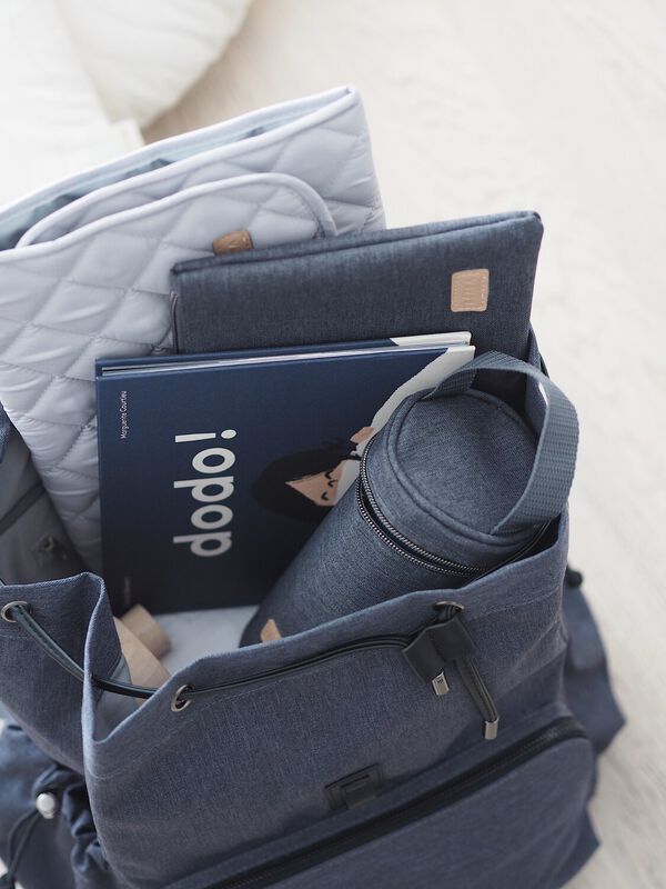 VANCOUVER Wickeltasche dark grey