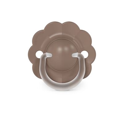 Sucette r&eacute;versible SX Pro 6/18M Wonder - Marron doux