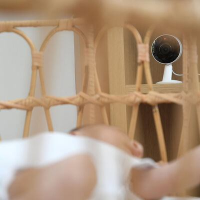 &Eacute;coute-b&eacute;b&eacute; Zen Connect Mini - Blanc