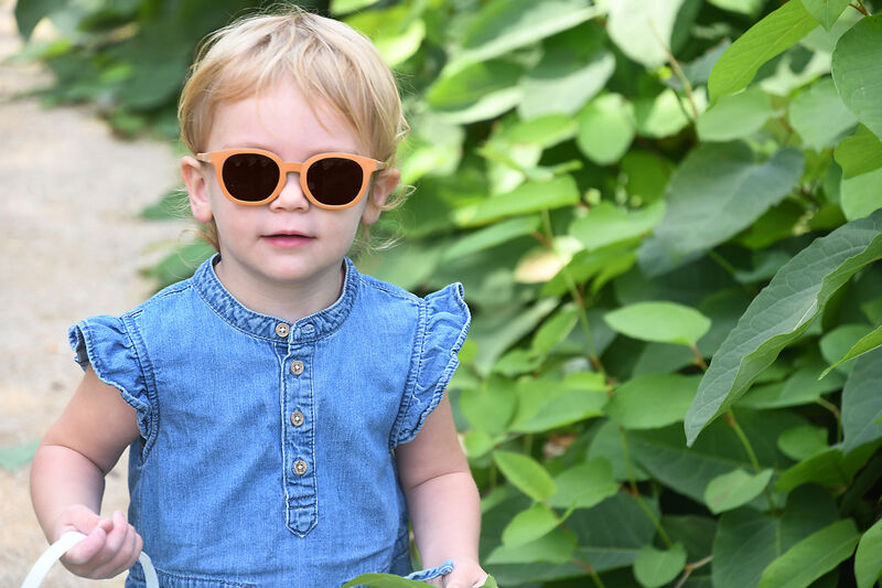 Sonnenbrille 2-4 Jahre SQUARE BRIGHT Karamell 