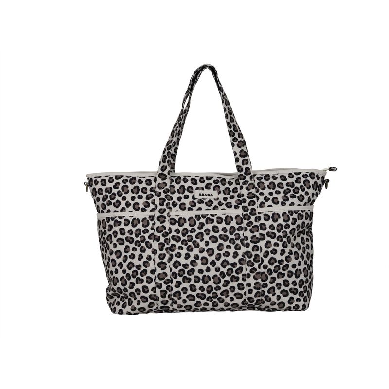 Borsa fasciatoio Madrid XXL - Leopard clay