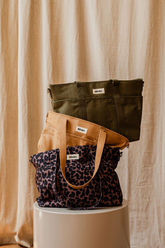 Wickeltasche Madrid - Leopard