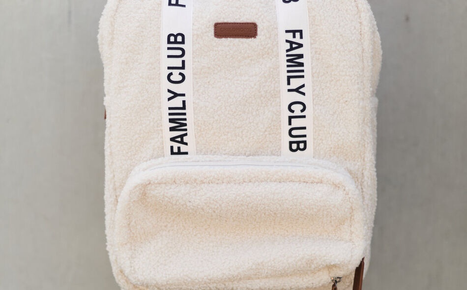 Family Club Signature Sac a Dos - Teddy Ecru