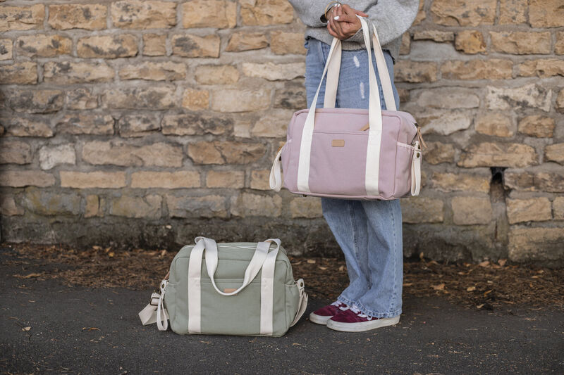 Wickeltasche Paris dusty pink