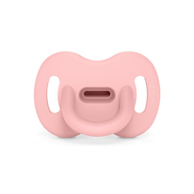 Sucette Smoothie SXPro 0/6M Colour Essence (tout silicone) - Rose poudr&eacute;