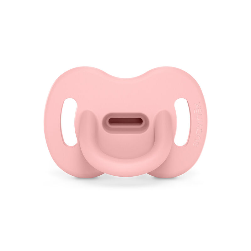 Sucette Smoothie SXPro 0/6M Colour Essence (tout silicone) - Rose poudr&eacute;