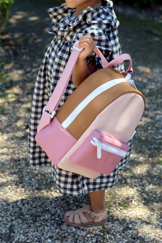Baby backpack Faro DUSTY PINK