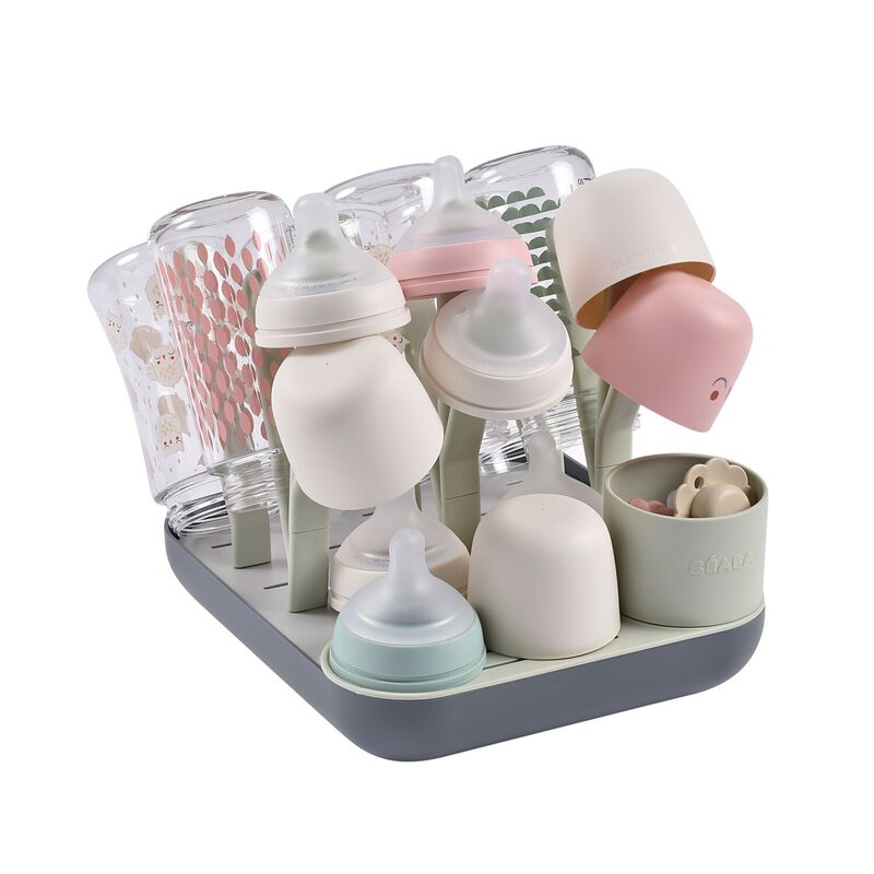 Egoutte-biberons Forêt Vert de gris/ Gris Minéral (Béaba) - Image 4