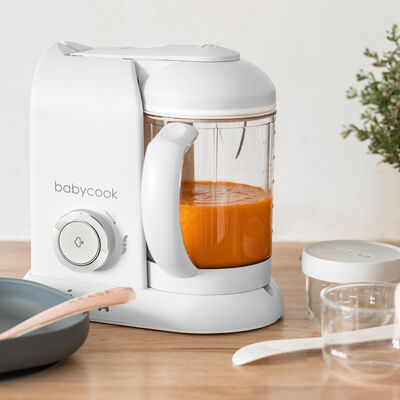 Robot cuiseur Babycook&reg; Solo Blanc/Argent