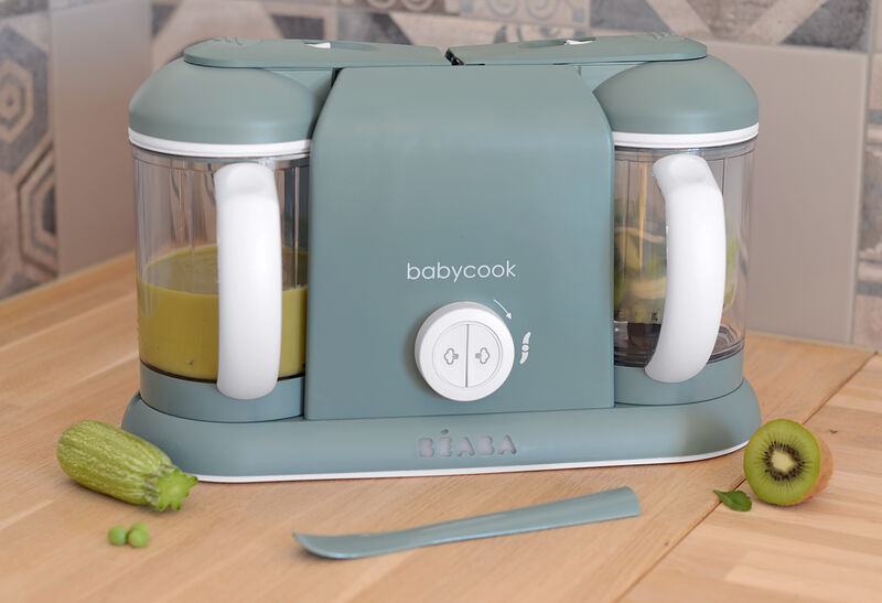 Le robot cuiseur Babycook Duo® eucalyptus