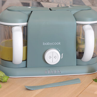 Le robot cuiseur Babycook Duo® eucalyptus