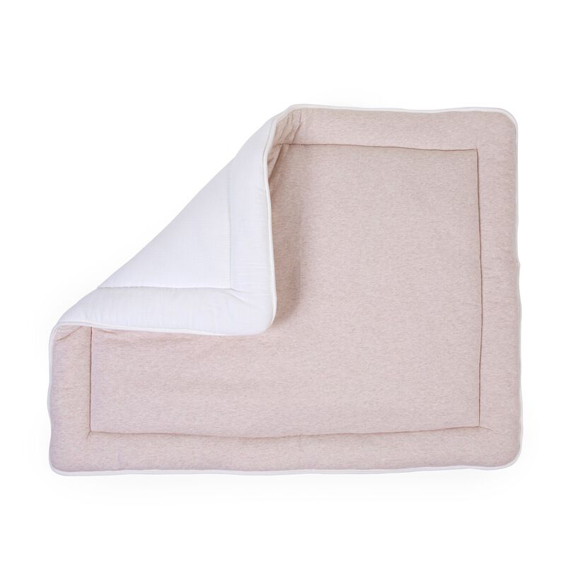 Tappetino box/Lettino 75x95 teddy jersey beige melange