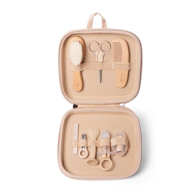 Pflege‑ und Hygiene‑Set mit 8 Zubeh&ouml;rteilen &ndash; Wonderland - Beige