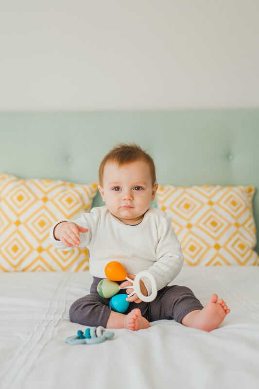 Anneau de dentition en silicone étape 1 +0m