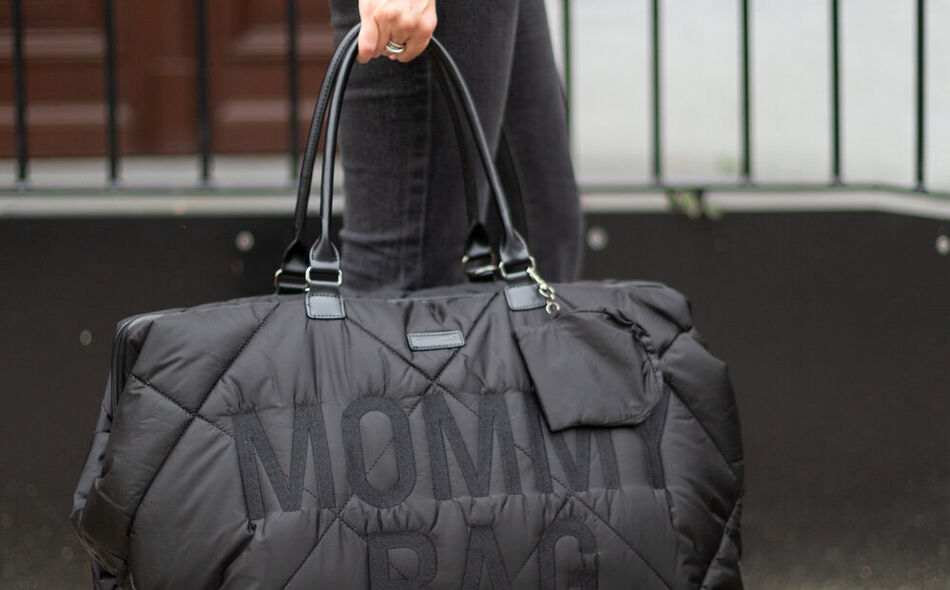 Mommy Bag &reg; Sac A Langer - Matelass&eacute; - Noir