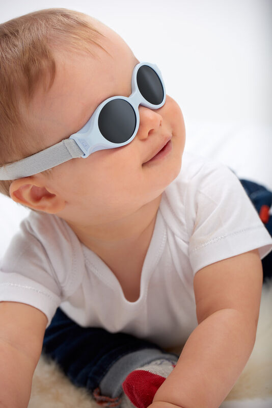 Newborn Strap Sunglasses 0-9m - Powder Blue