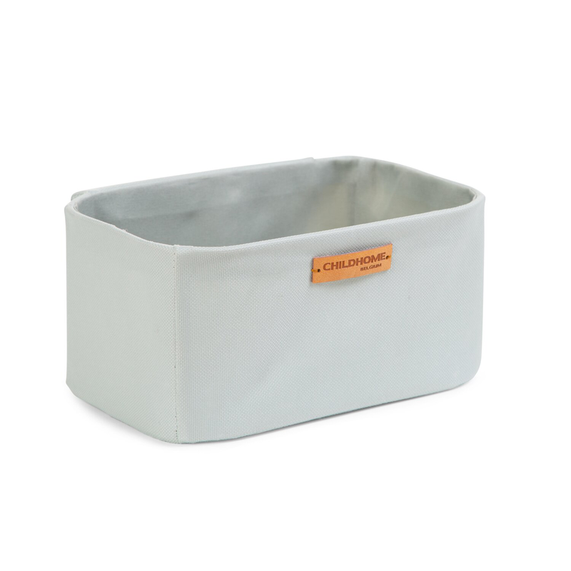 Lot de 3 paniers de rangement suspendus Polyester gris (Childhome) - Image 4
