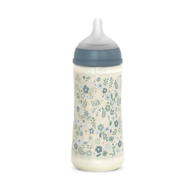 Babyflasche aus Polyamid mit Sauger SX Pro 360 ml Durchfluss L Bonhomia - Blue
