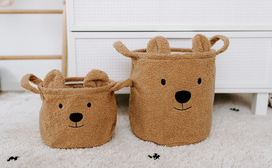 Cesta 25x20x20cm Peluche