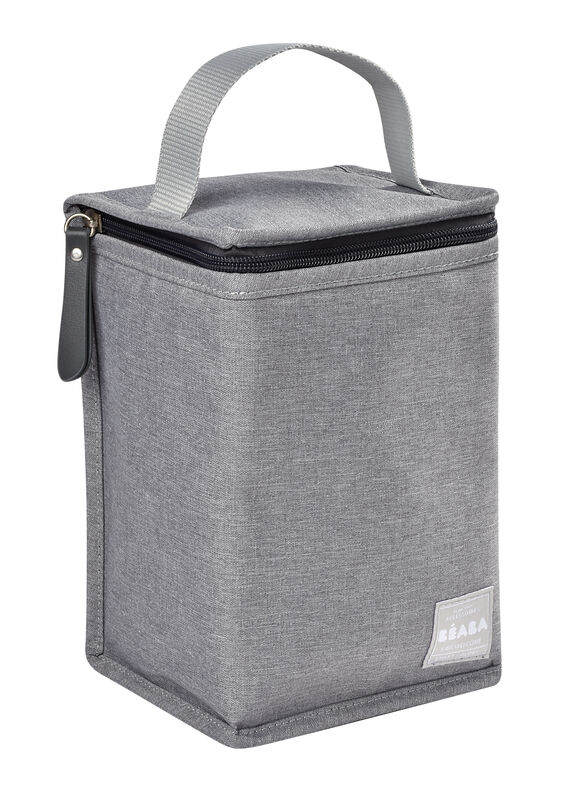 Insulated lunch pouch heather grey