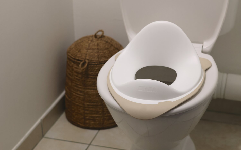 Umweltfreundlicher Toilettenaufsatz - Tonerde