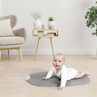 BÉABA by SHNUGGLE® Baby Yoga Mat - Grey