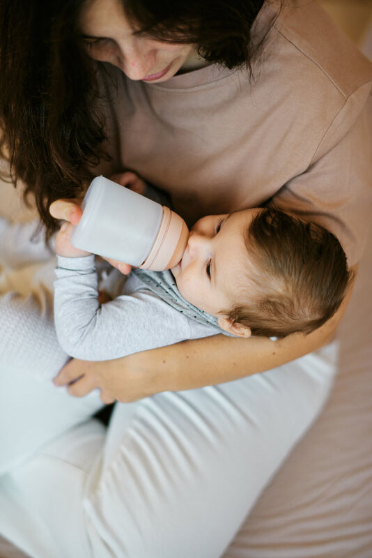 ZERO.ZERO 180 ml anti-colic feeding bottle - Special for breastfeeding