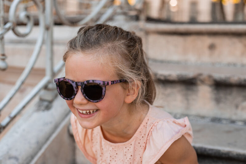 Lunettes 4-6 ans sunshine Ecaille rose