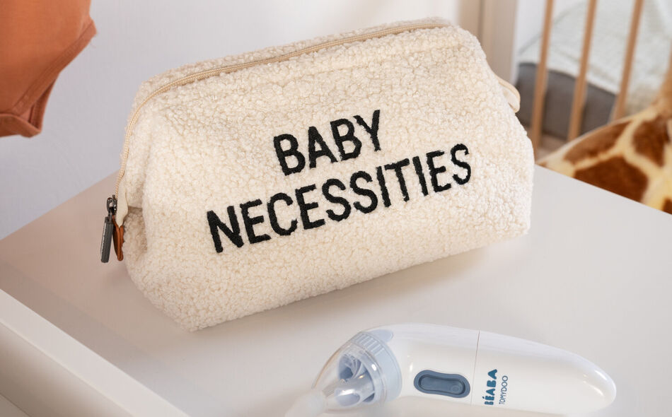 Baby Necessities Toilettas - Teddy - Ecru