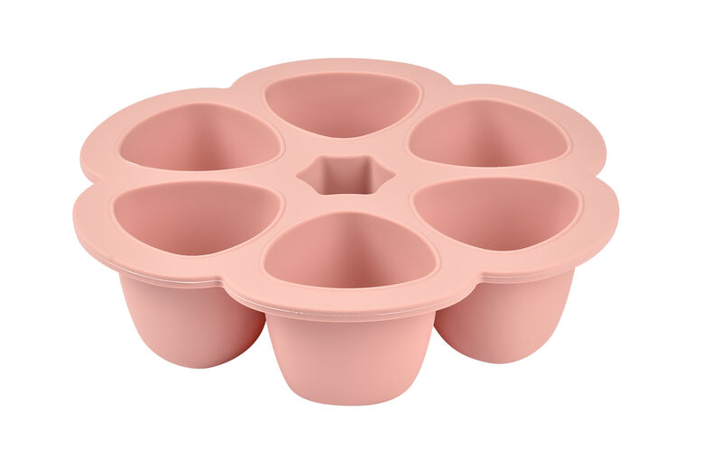 Multiportions silicone 6*90ml old pink