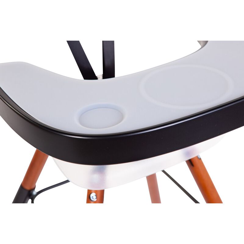 Evolu Tablette De Chaise - Abs - Noir + Napperon En Silicone