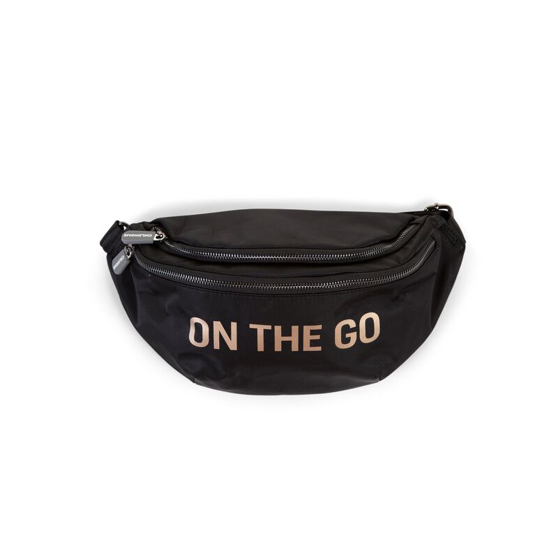 Childhome On-The-Go Belt Bag - Black/Gold