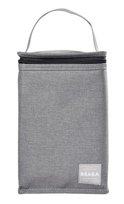 Insulated lunch pouch grey