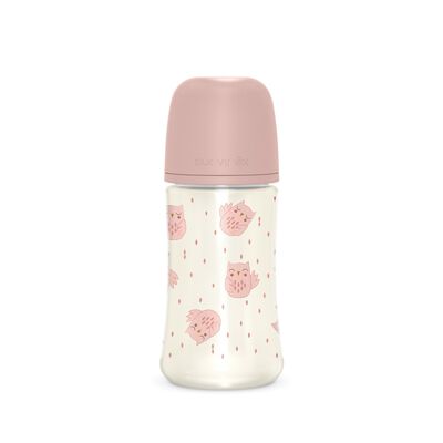 Biberon en polyamide avec t&eacute;tine SX Pro 270 ml d&eacute;bit M Bonhomia Pink