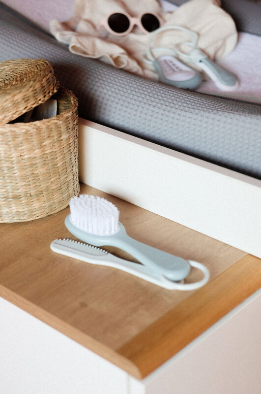 Set accessoires de toilette Bleu vert