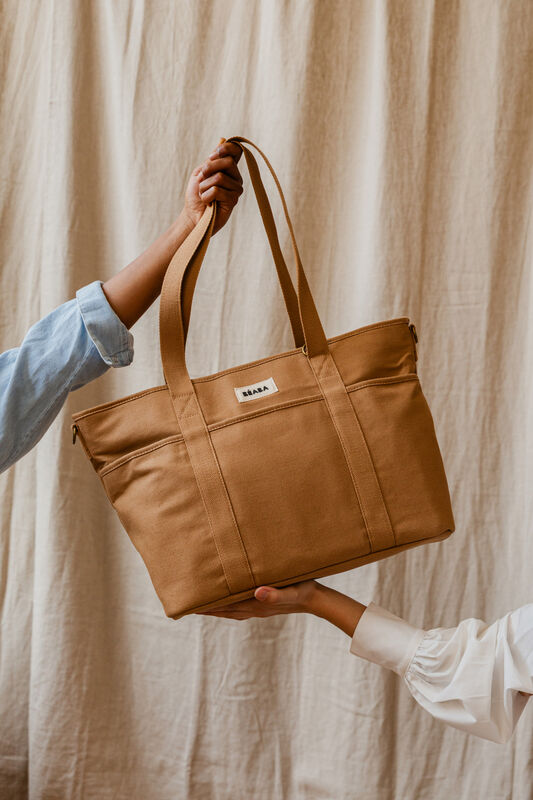 Bolso cambiador Madrid - Ocre