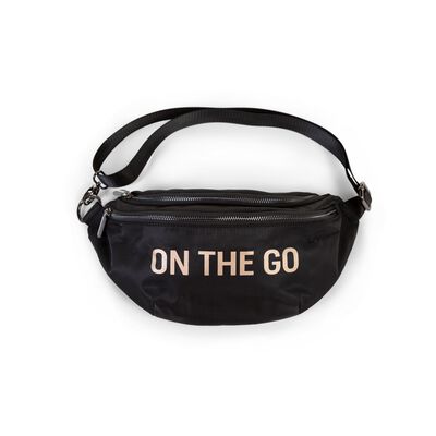 Childhome On-The-Go Belt Bag - Black/Gold