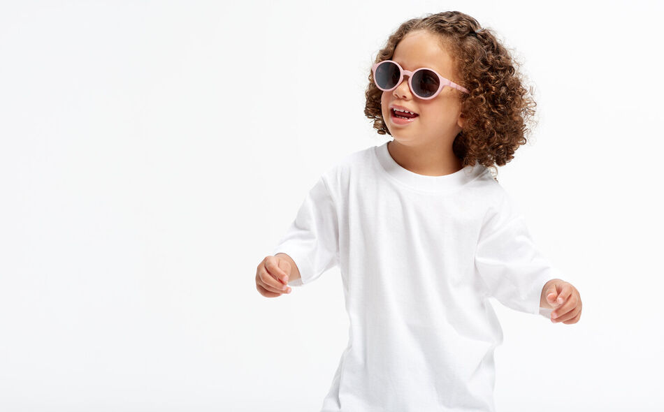Sunglasses 2-4 years merry misty rose