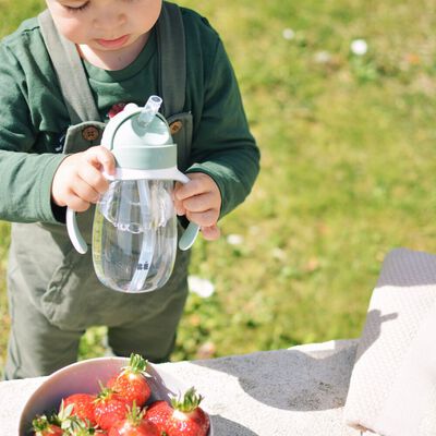 Tritan Straw Cup 300ml - Sage Green