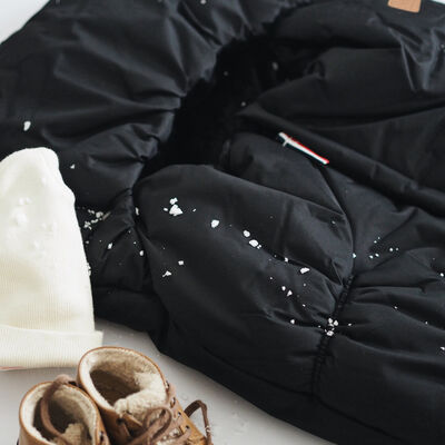 Fu&szlig;sack 6-24m heather grey dots 