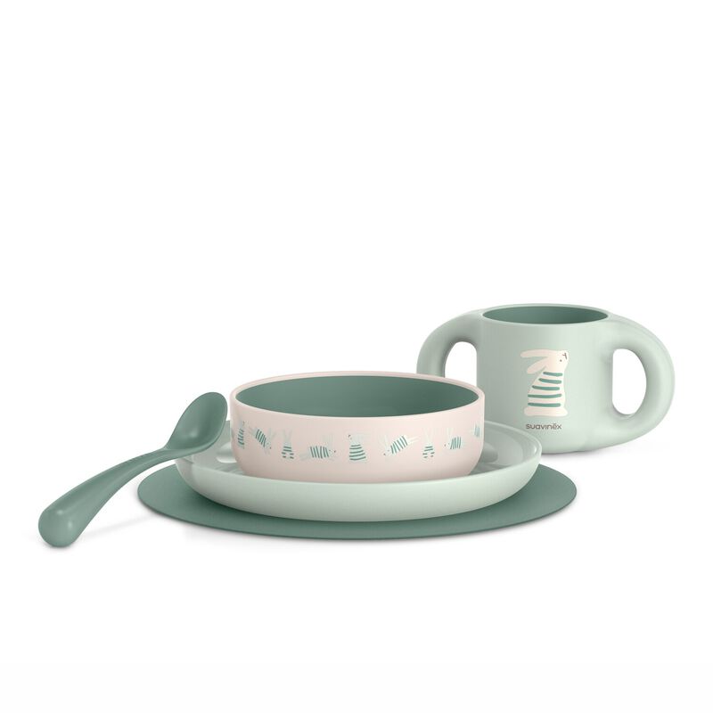 Essensset +6m - Bunny Green