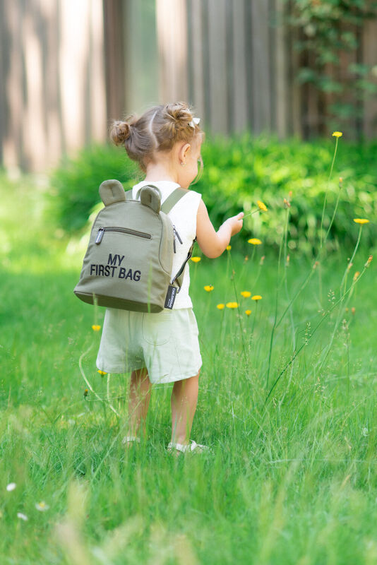 My First Bag Sac A Dos Pour Enfants - Toile - Kaki